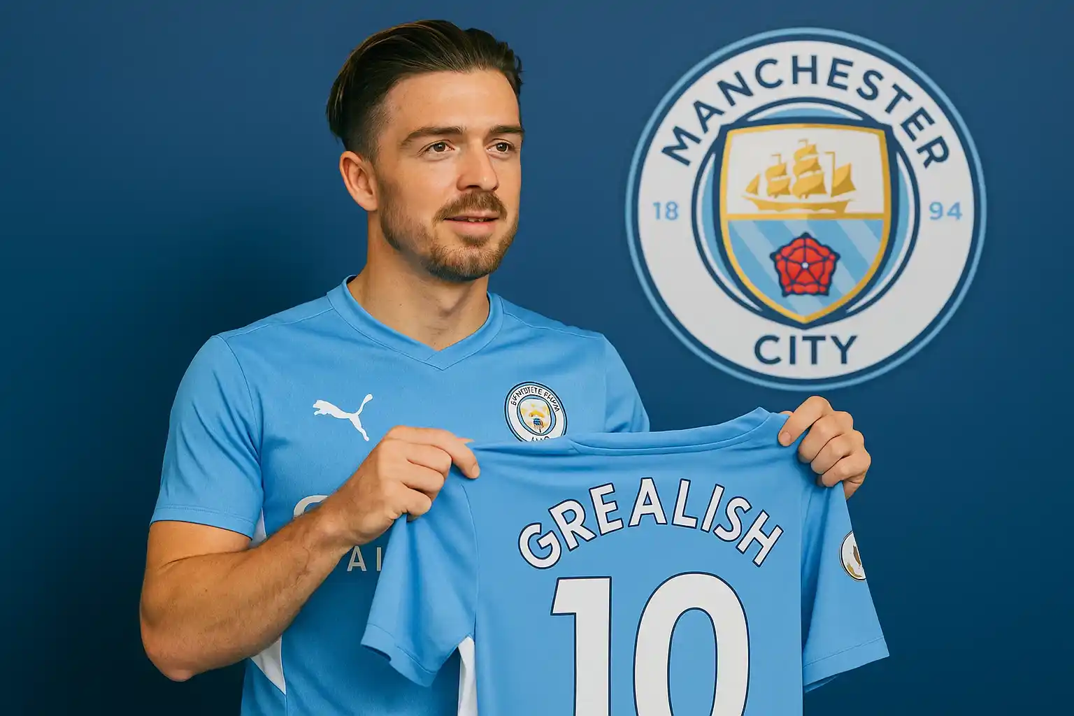 Jack Grealish ra mắt Man City với áo số 10 đầy kỳ vọng