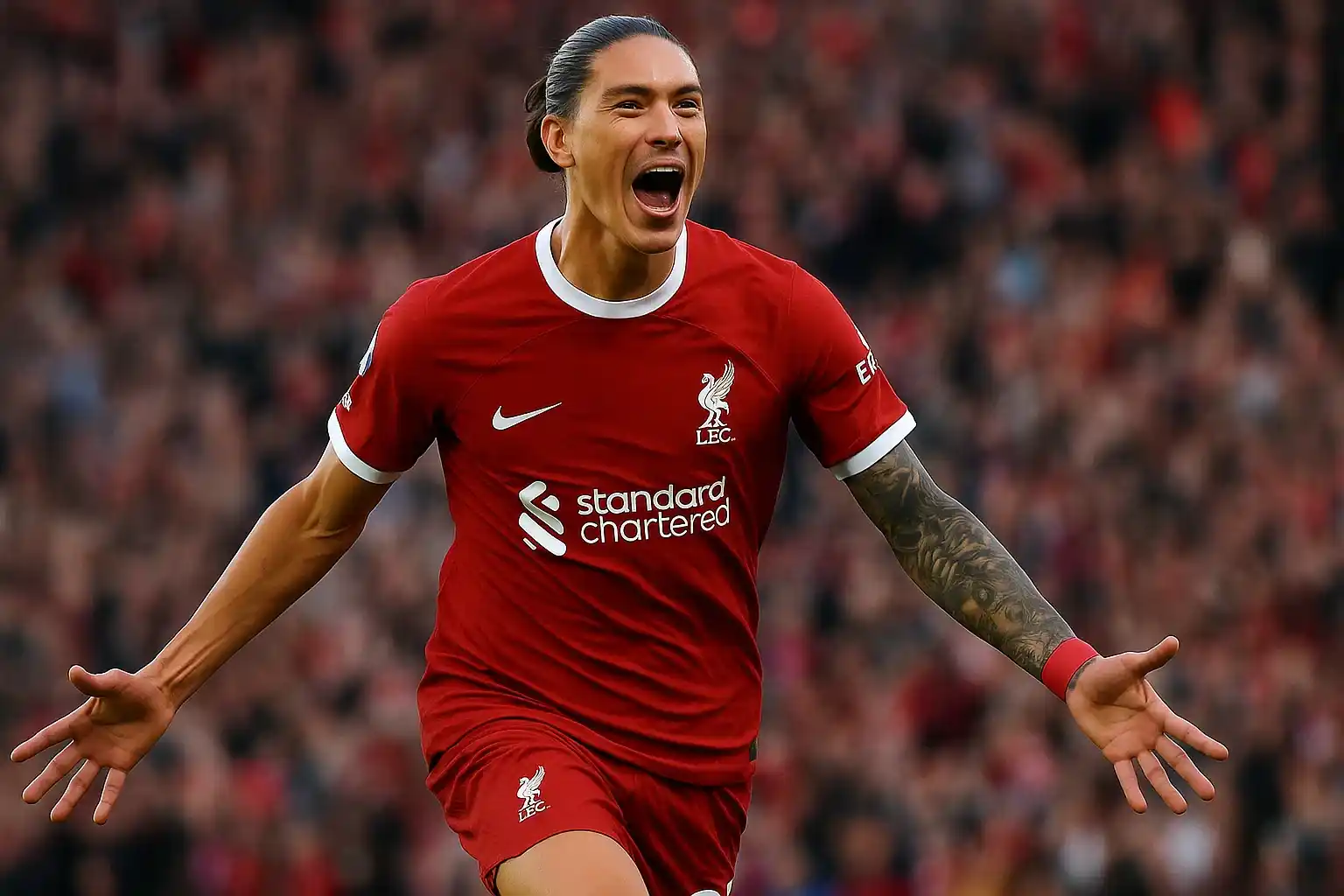 Nunez thể hiện phong độ ấn tượng tại Liverpool