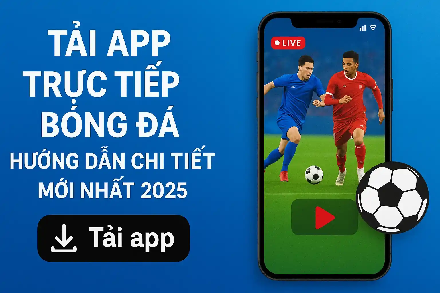 Tải app trực tiếp bóng đá - Hướng dẫn chi tiết mới nhất