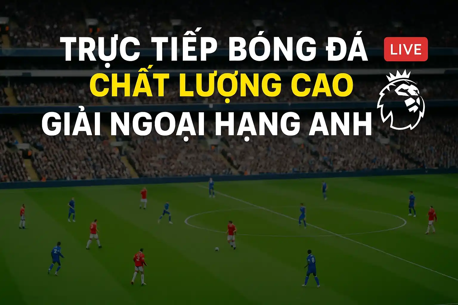 Trực tiếp bóng đá chất lượng cao – theo dõi Giải Ngoại Hạng Anh